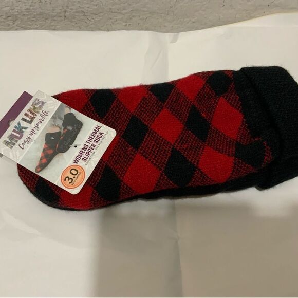 Ladies MUK LUKS Thermal Slipper Socks - Picture 2 of 5